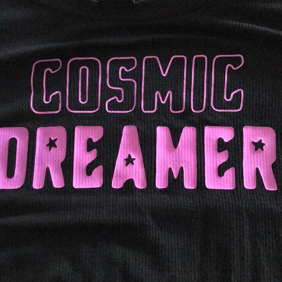 Art Class Cosmic Dreamer Waffle Knit Girls’ Top - Picture 3 of 4